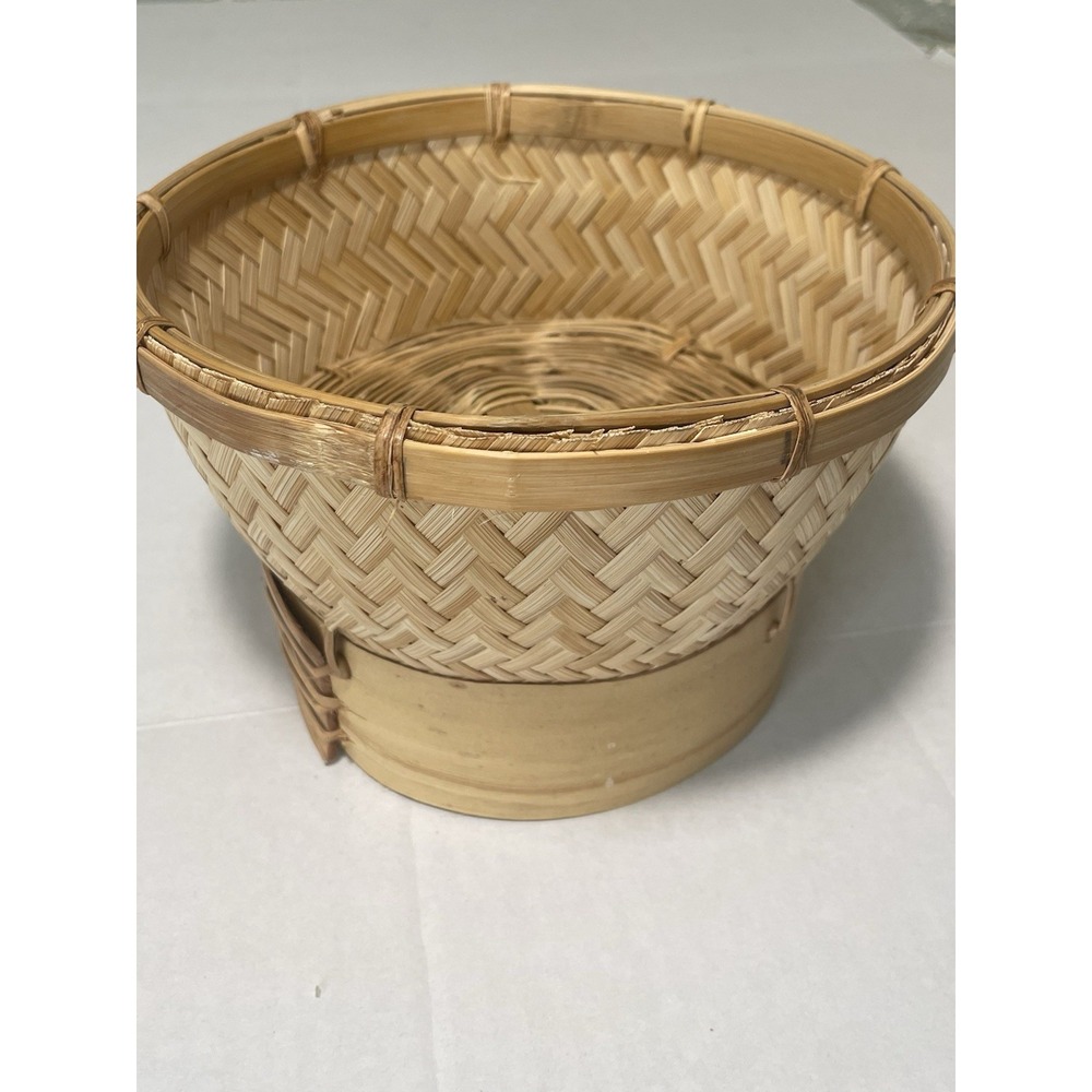 Bamboo Insert Rice Cooker Crockpot Basket For Make Delicious sticky rice - Picture 3 of 8